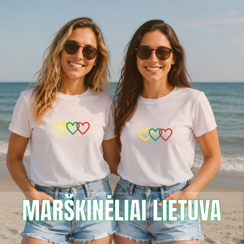 Marškinėliai lietuviški motyvai