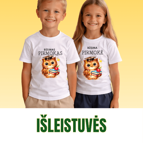 Marškinėliai išleistuvėms - Spaudikė
