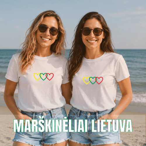Marškinėliai lietuviški motyvai - Spaudikė