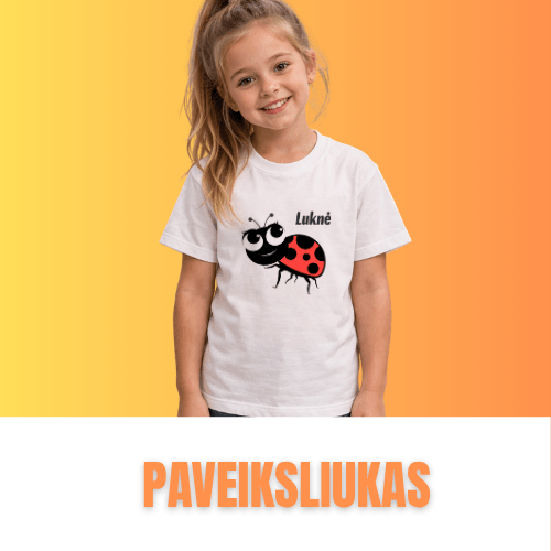 Marškinėliai su paveiksliukais - Spaudikė