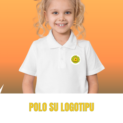 Polo marškinėliai su logotipu - Spaudikė