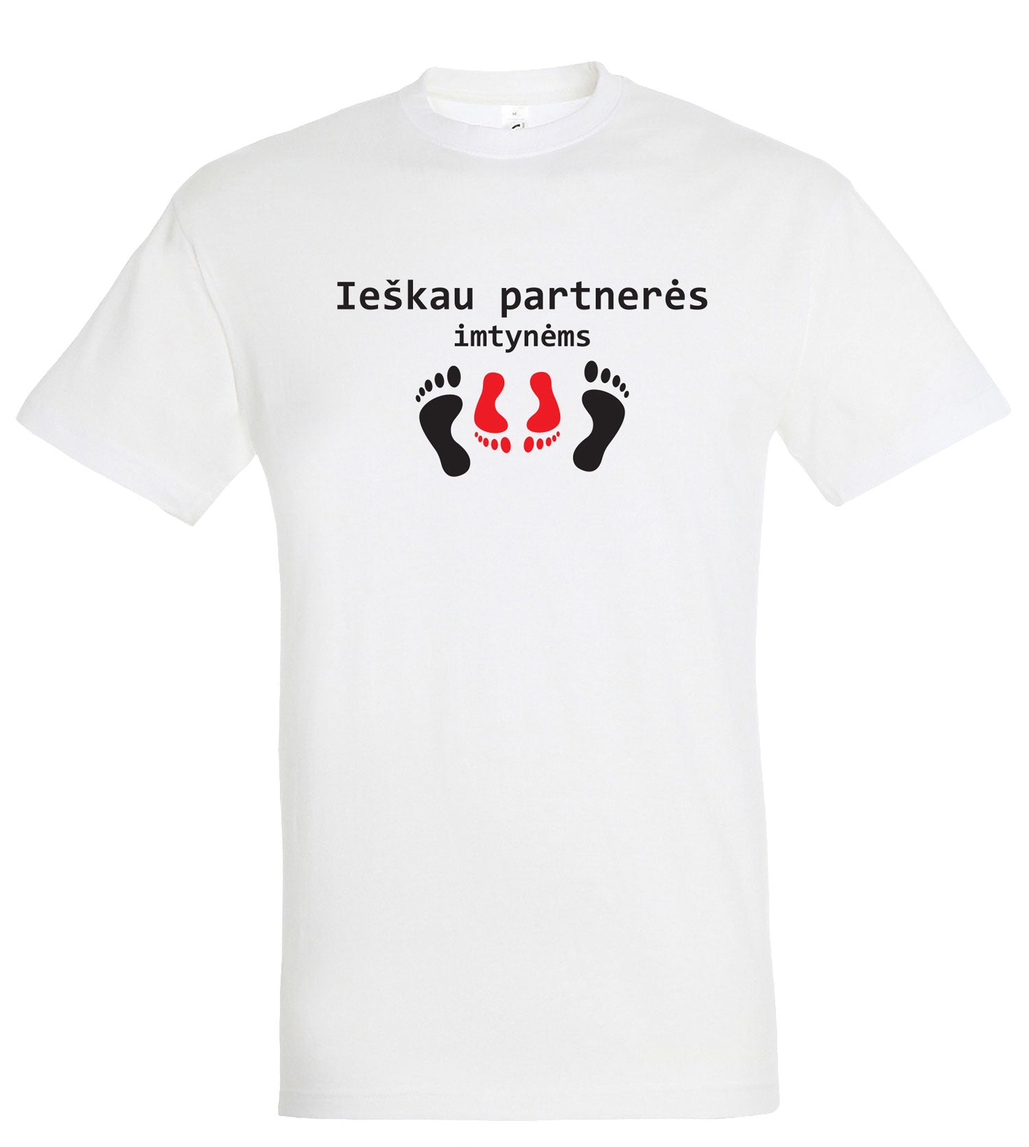 Ieškau partnerės  - drąsūs marškinėliai