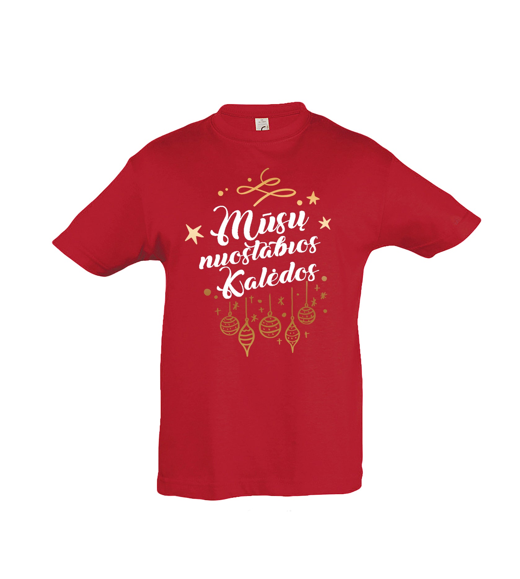 Marškinėliai "Mūsų nuostabios kalėdos"