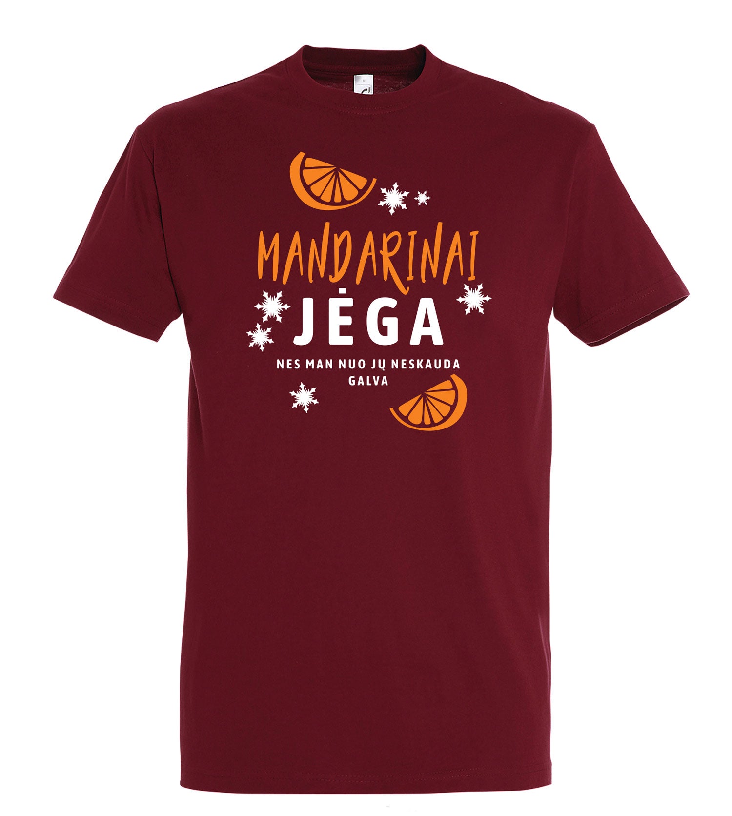 Marškinėliai „Mandarinai jėga“