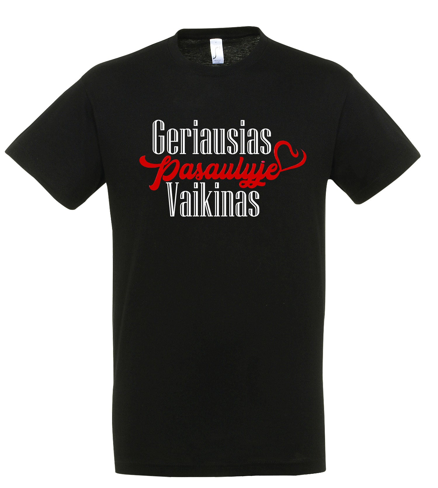 Marškinėliai „Geriausias pasaulyje vaikinas“