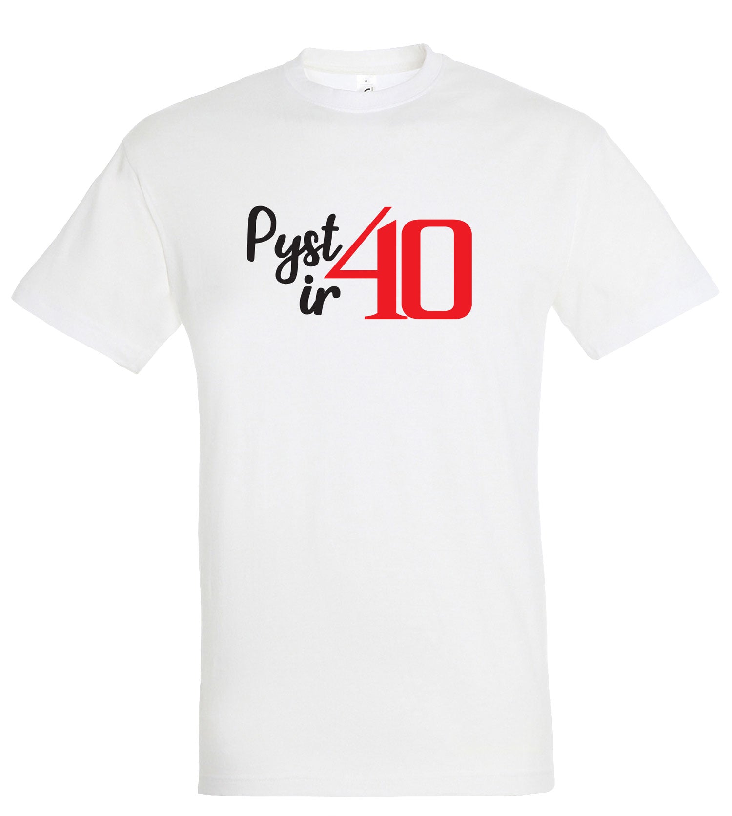 marskineliai su uzrasu 40meciui