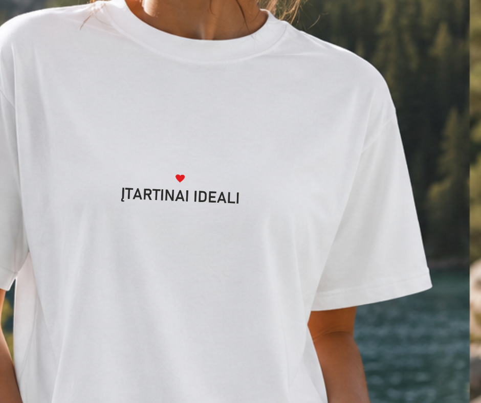 marskineliai su uzrasu itartinai ideali. moterims marskineliai