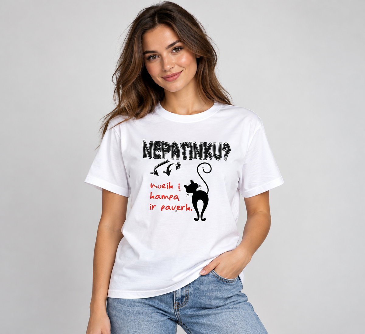 Nepatinku? Nueik į kampą ir paverk