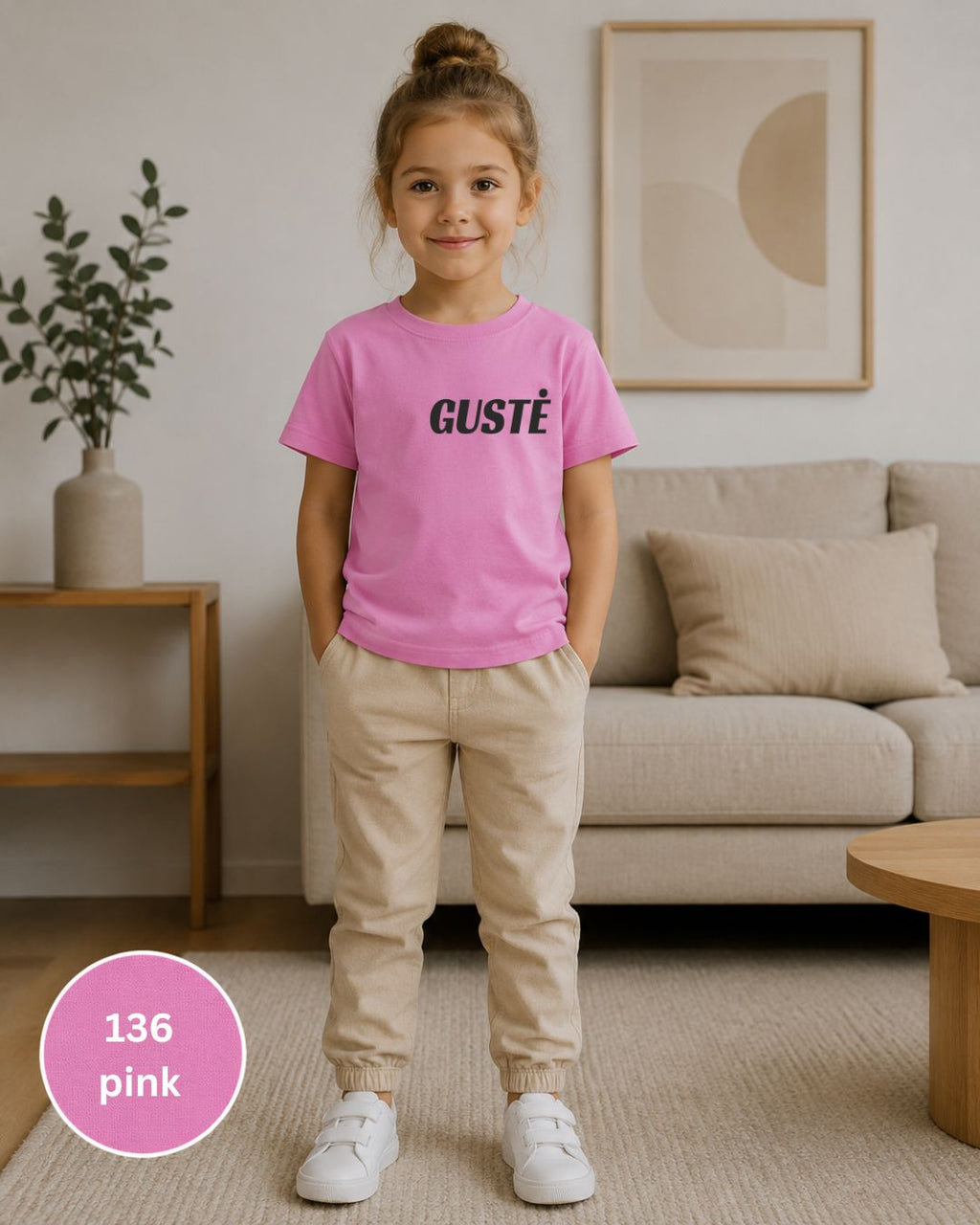 Marškinėliai su vardu pink spalva nuo 8,50 EUR