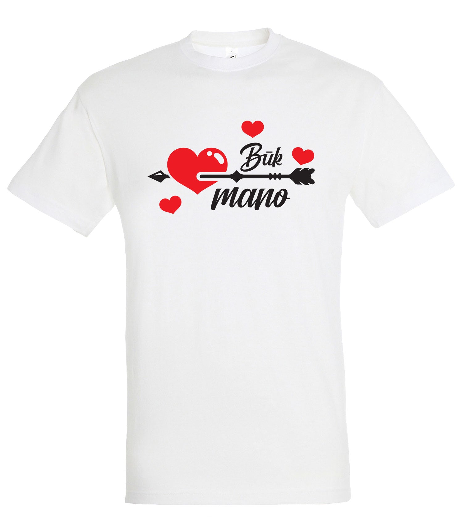 marskineliai su uzrasu buk mano, skirti valentino dienai