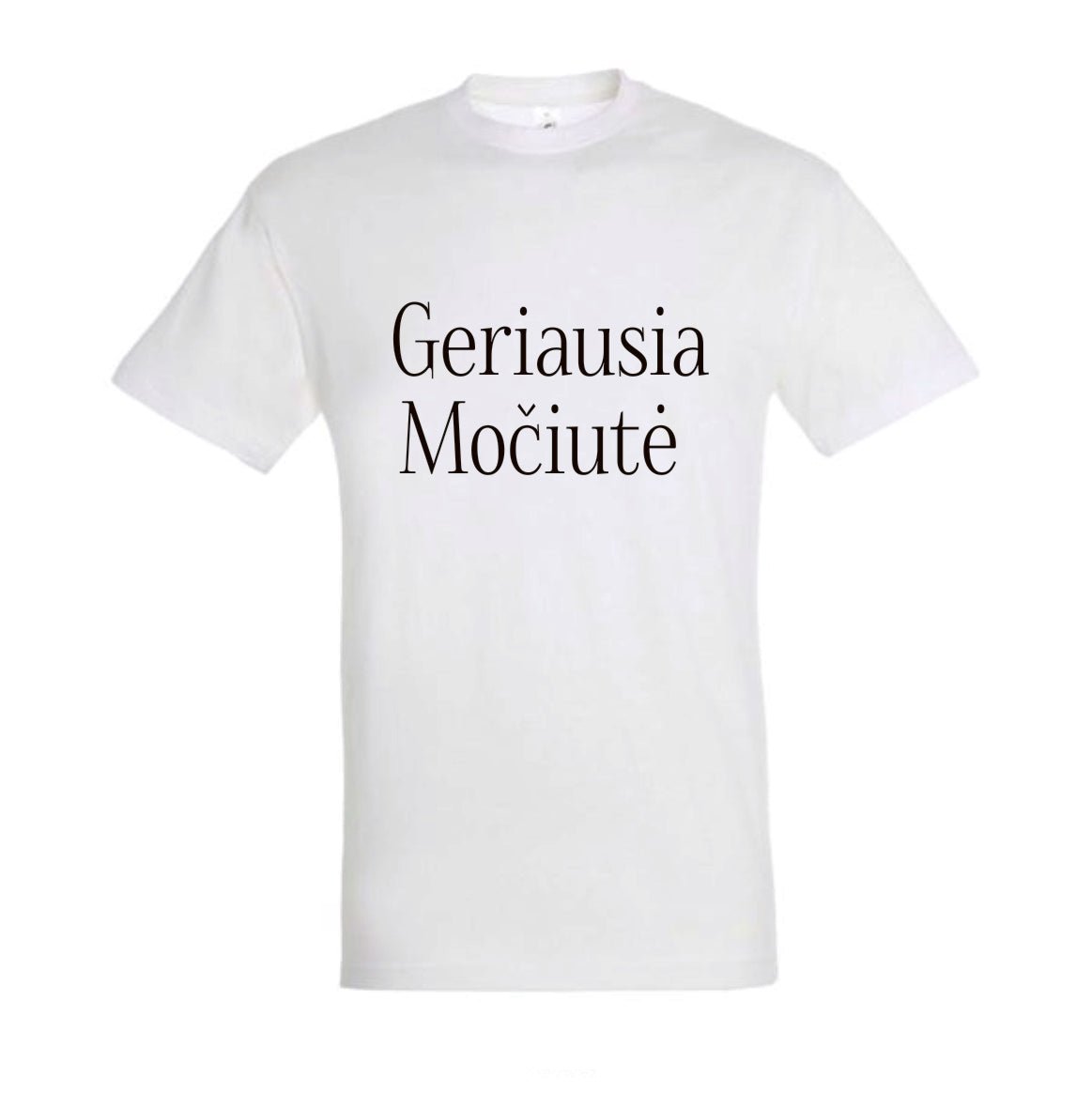 Geriausia močiute - personalizuota dovana močiutei - Spaudikė
