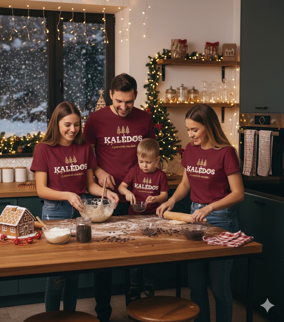 marskineliai seimai kaledos