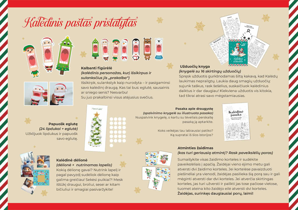 maza kaledine siunta darzeliams nuo kaledu senelio