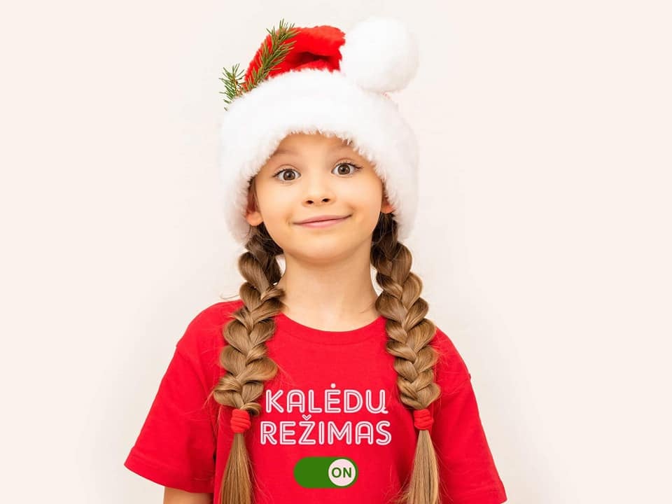 marskineliai su uzrasu kaledu rezimas vaikams
