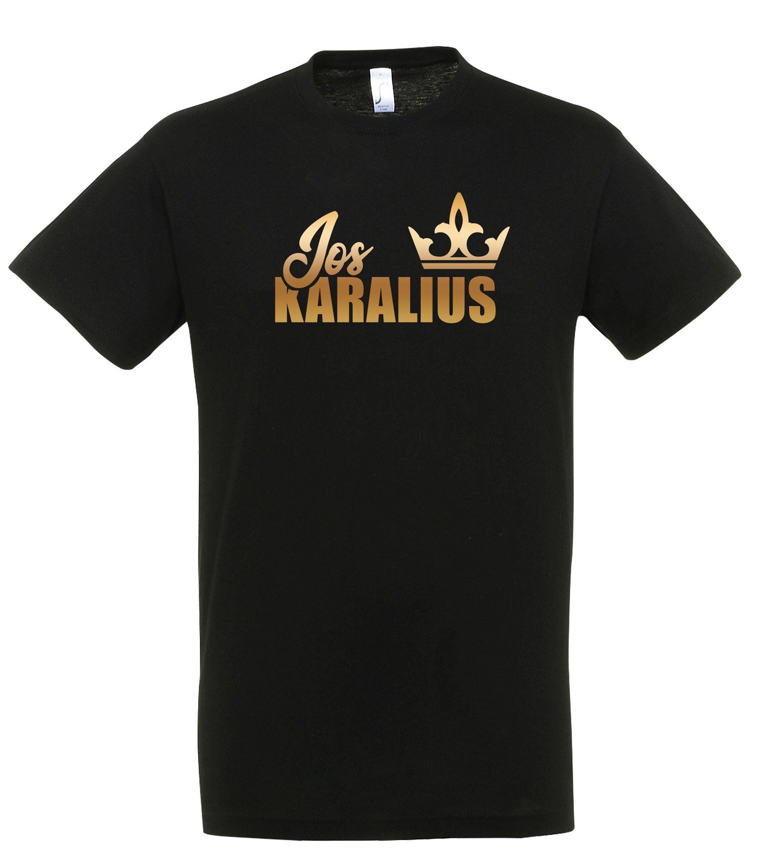 marskineliai su uzrasu jos karalius