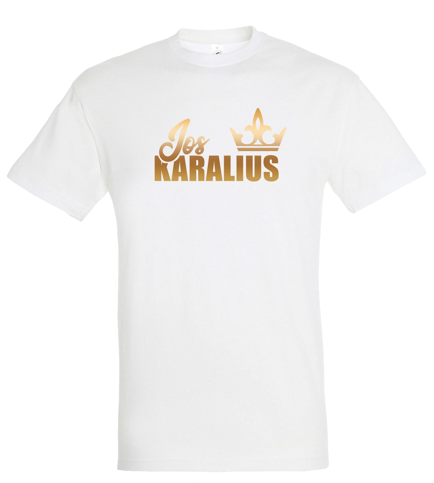 marskineliai su uzrasu jos karalius