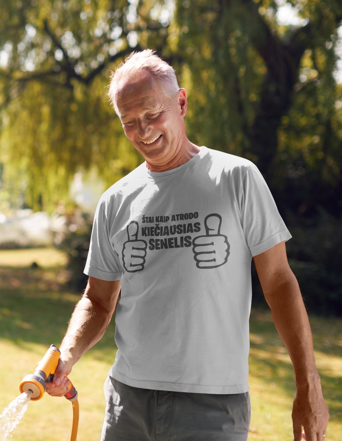 Marskineliai su uzrasu apie seneli dovau tevo dienos proga