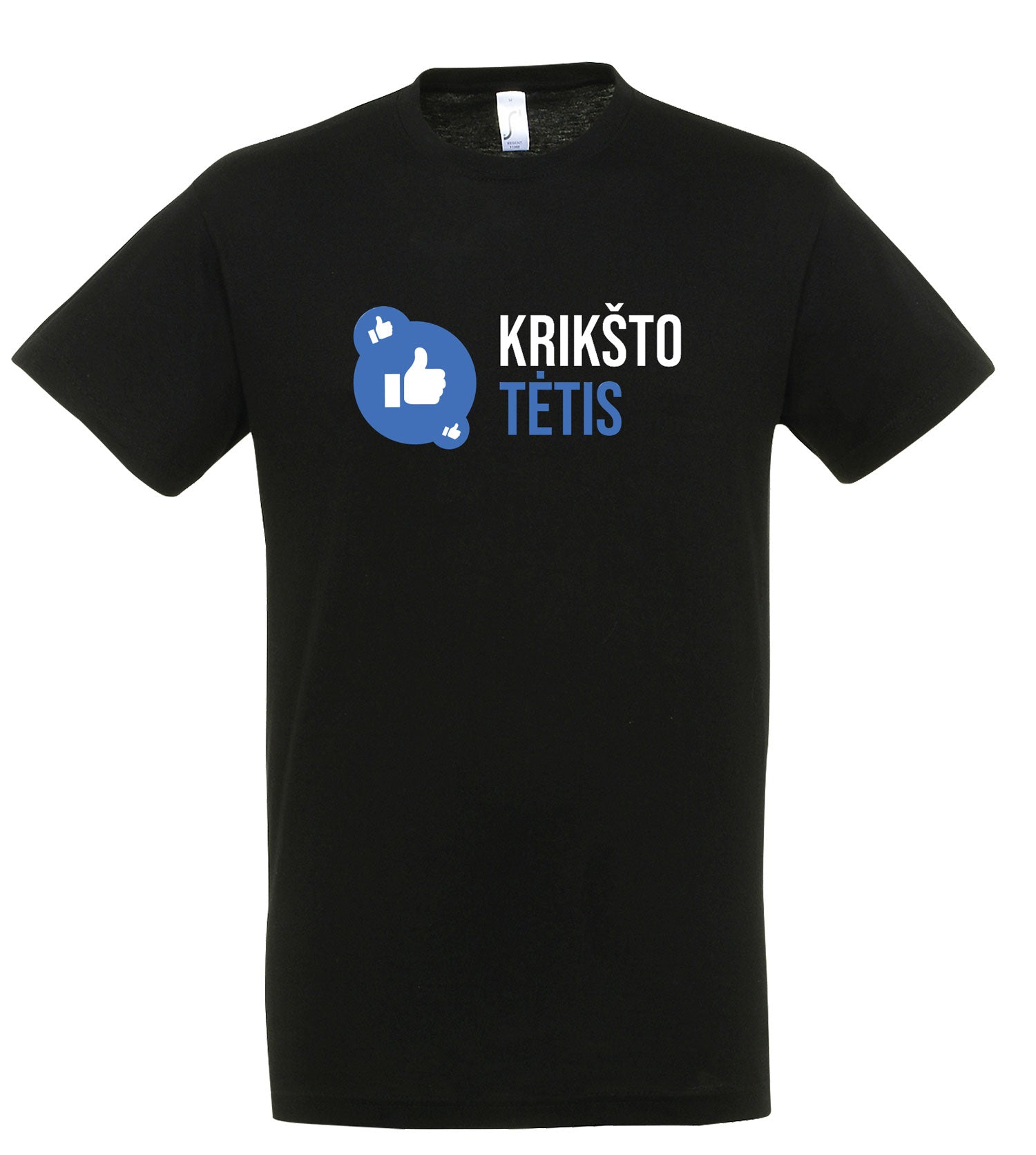 marskineliai su uzrasu kriksto tetis