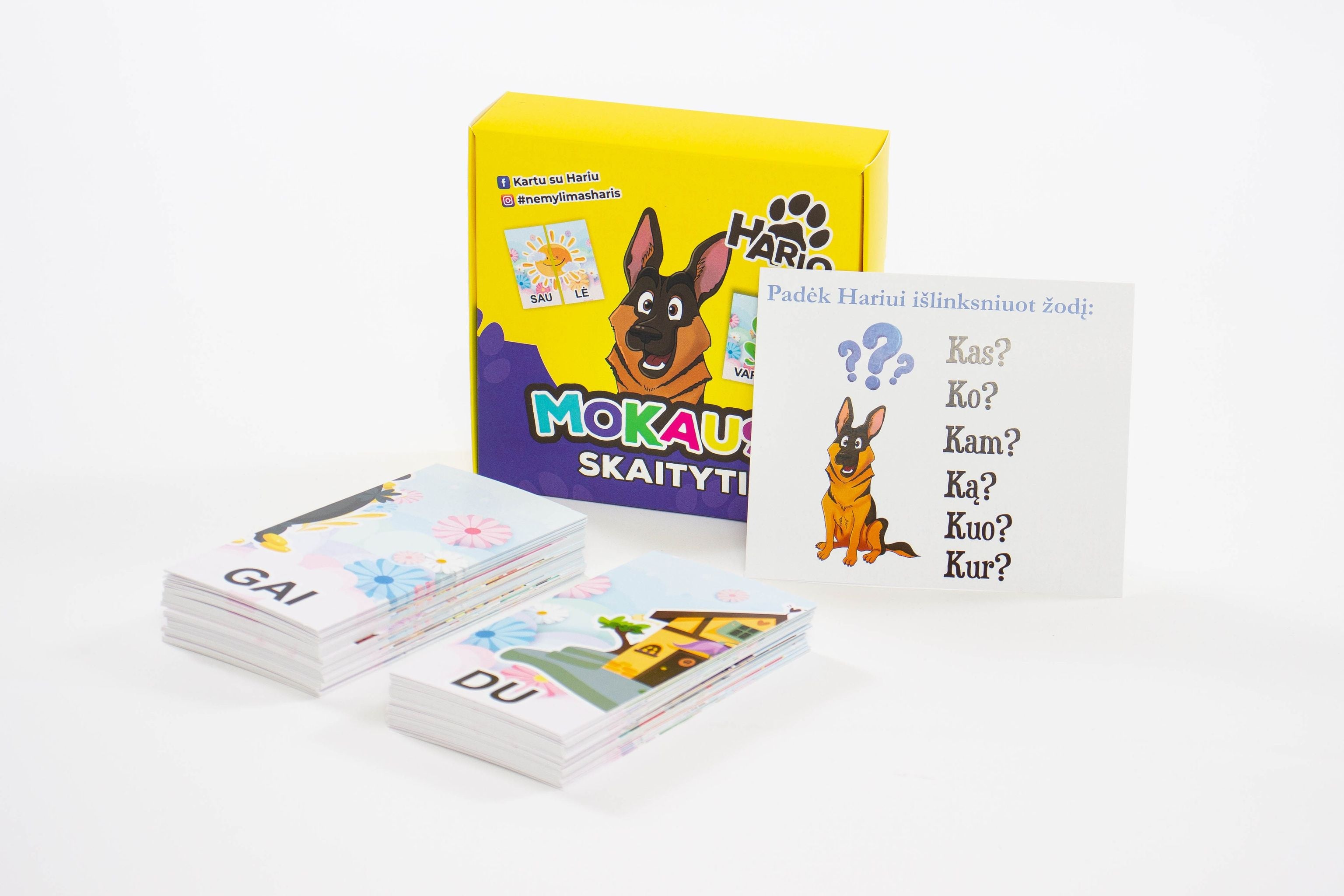 zaidimas mokausis skaityti