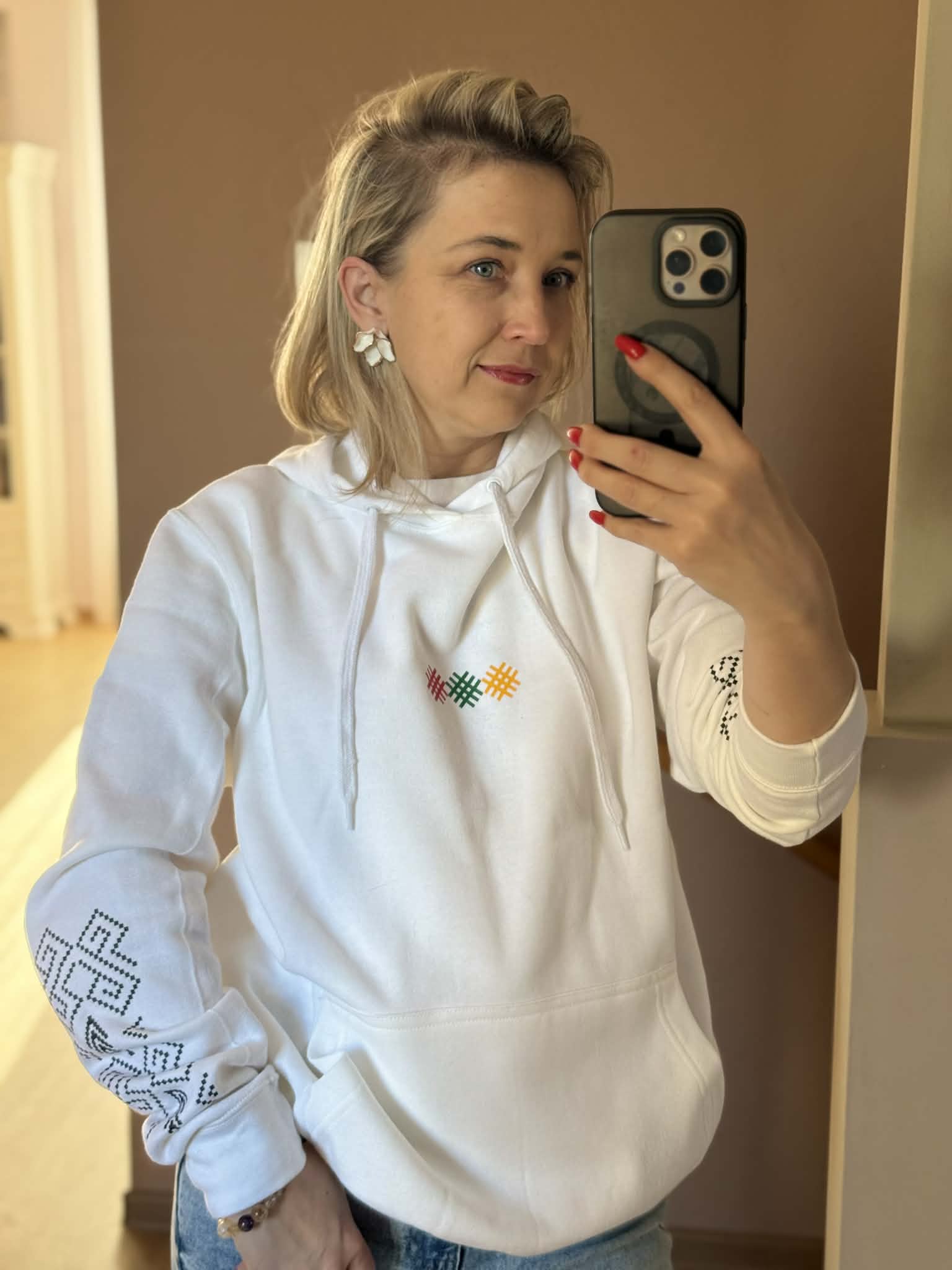 Bliuzonas su trispalves spalvomis, lietuva apranga