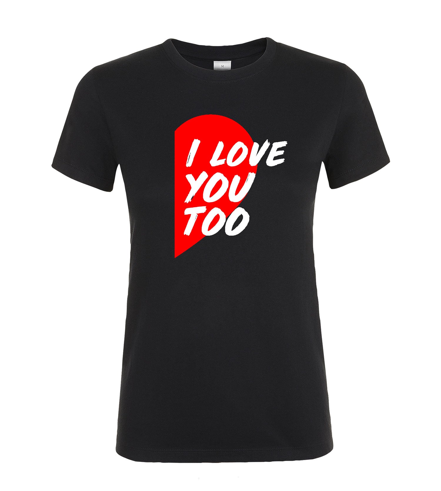 marskineliai su uzrasu i love you