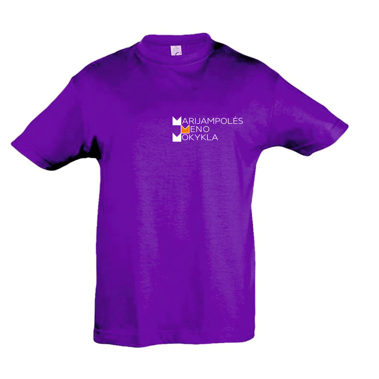 marskineliai su mokyklos logotipu, personalizuoti marskineliai