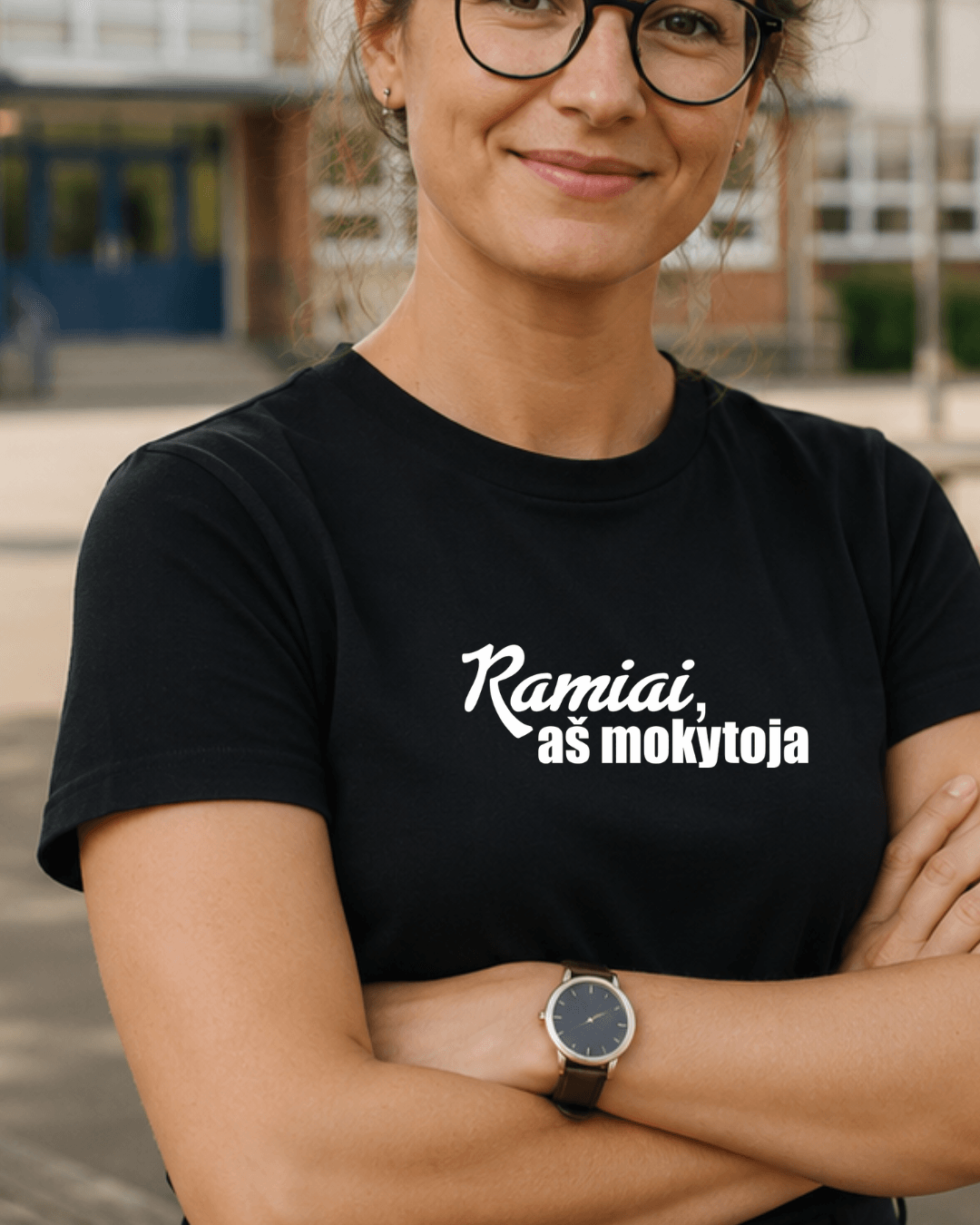 marskineliai mokytojai su uzrasu