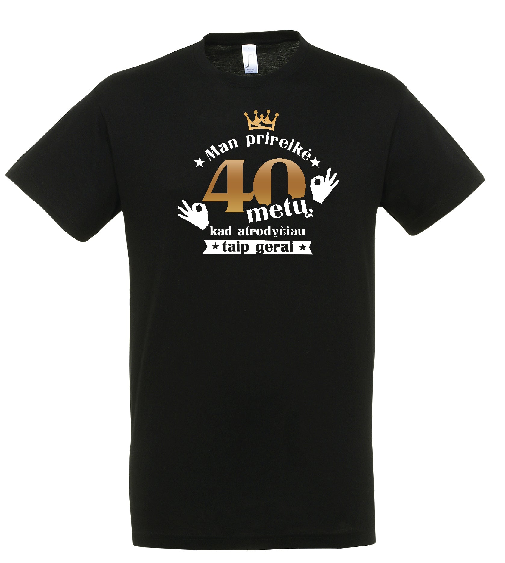 40 metu progos marskineliai