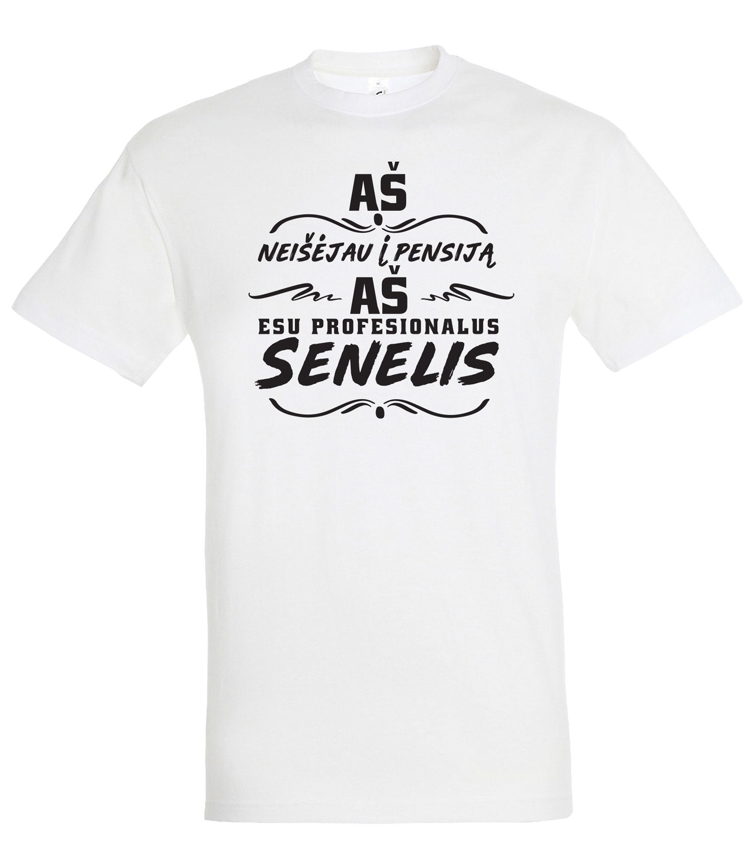 marskineliai su uzrasu as esu senelis