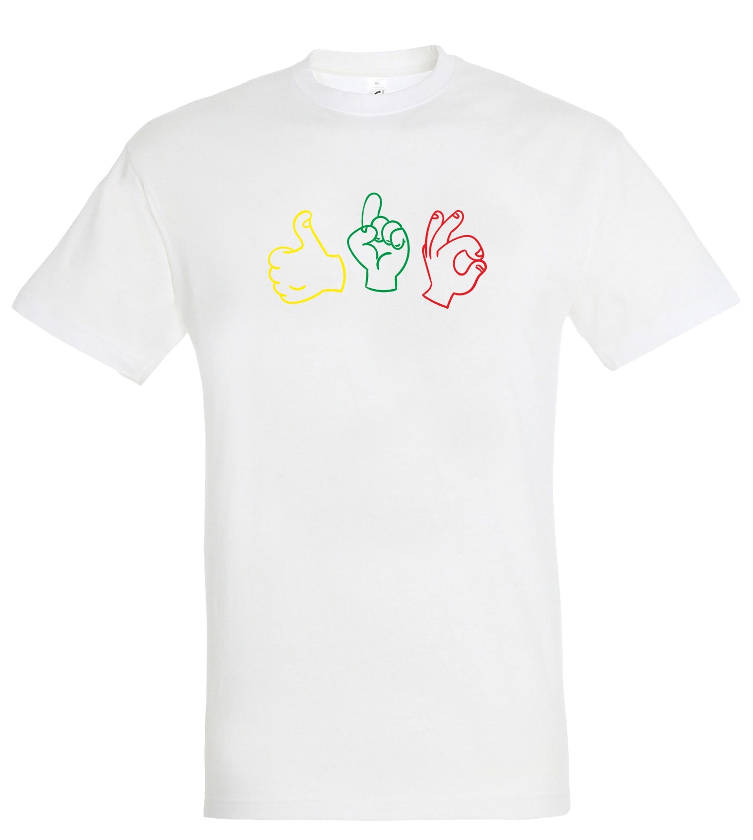 balti marskineliai su veliavos spalvom vasaai