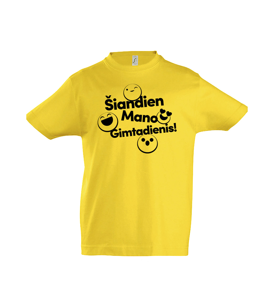 vaikiski marskineiai siandien mano gimtadienis