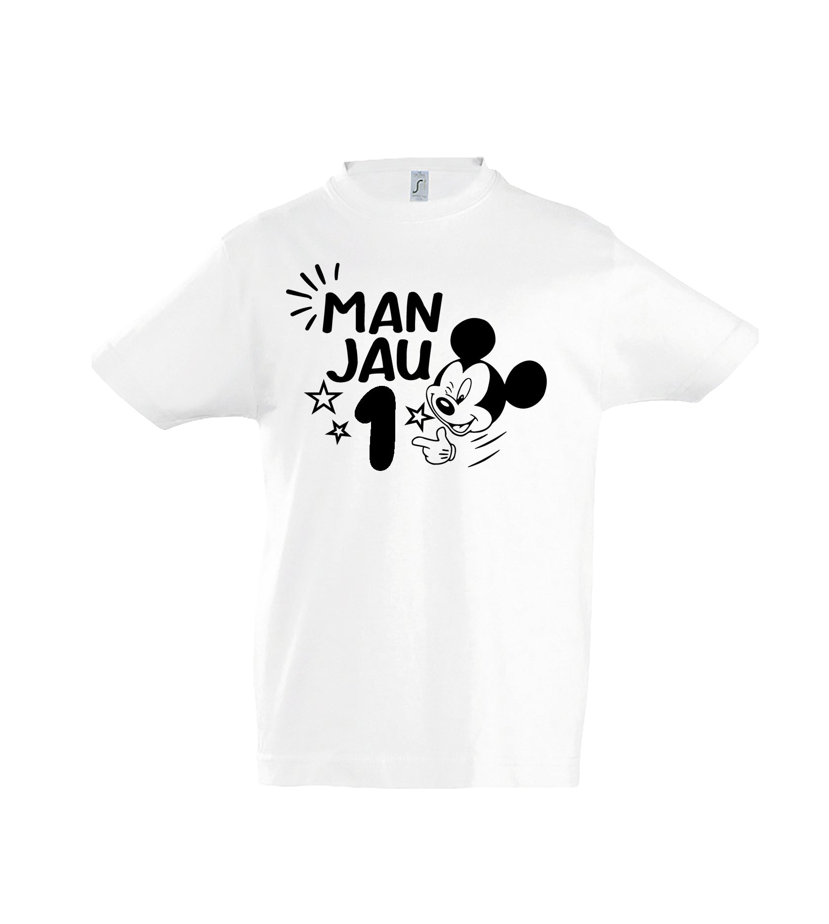 marskineliai su gimtadienio uzrau vaikui, man jau 1 metai