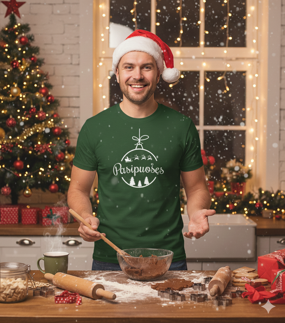 marskinelii su uzrasu pasipuoses