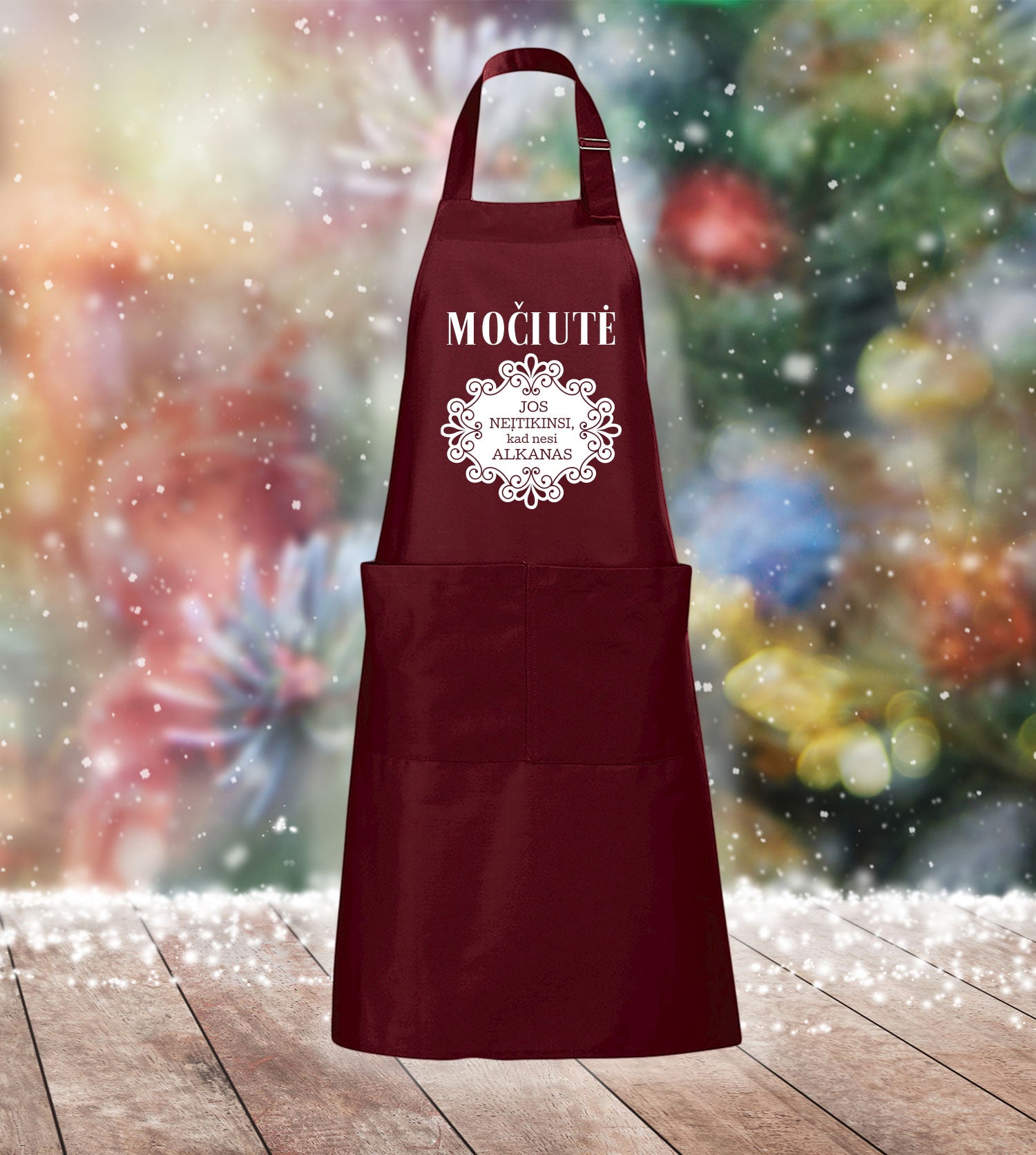 prijuoste su uzrasu kaledoms dovanu