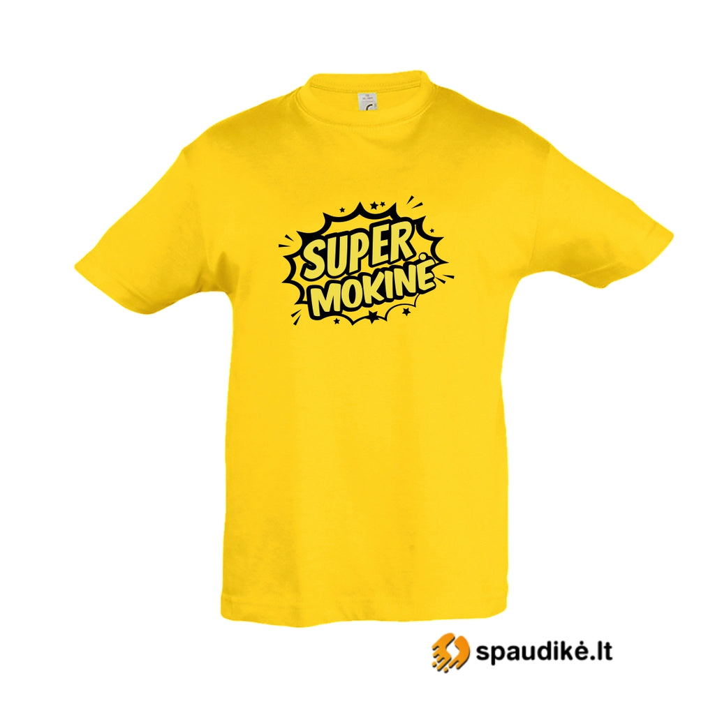 Marškinėliai Super Mokinys