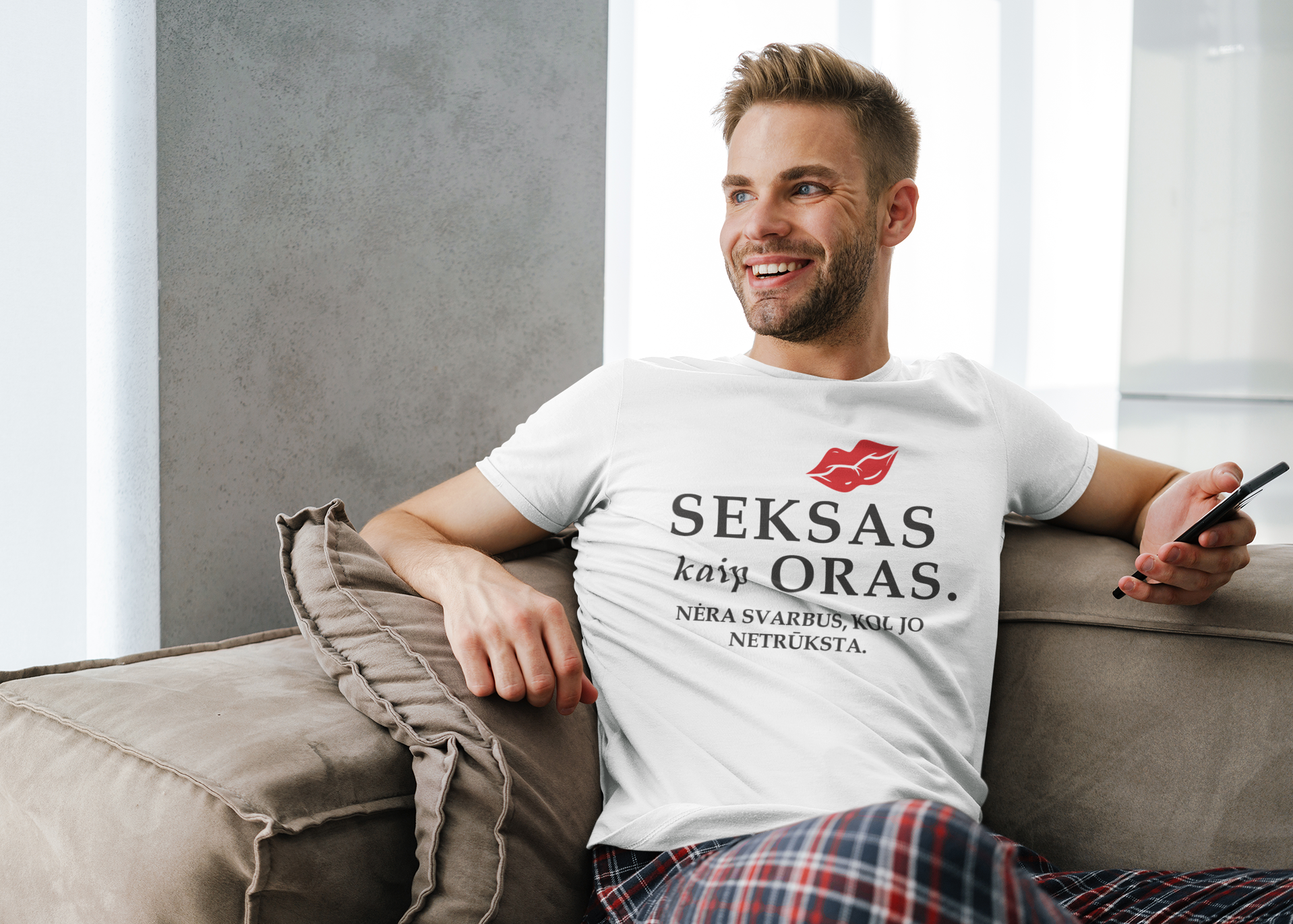 Seksas kaip oras. Drąsūs marškinėliai