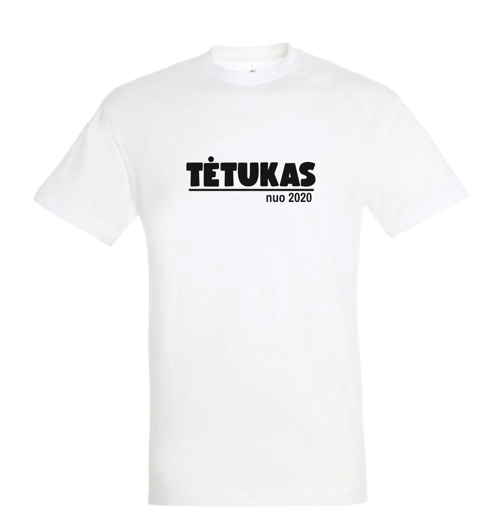 marškinėliai su uzrasu tetukas nuo ... personalizuoti marskineliai tevui