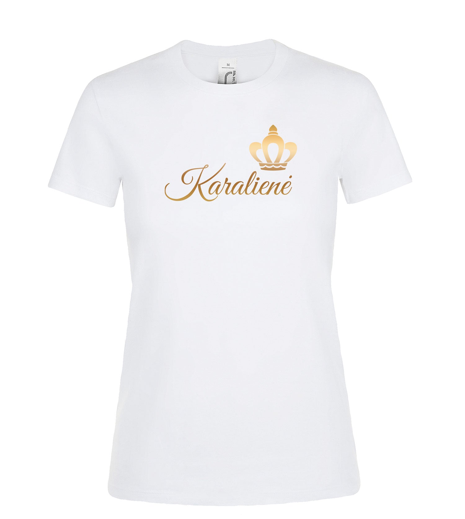 Marškinėliai „Karalienė“ su karūna